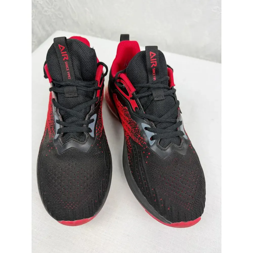 Nike Air Black & Red Running Shoes Men's US 10 / EU 44